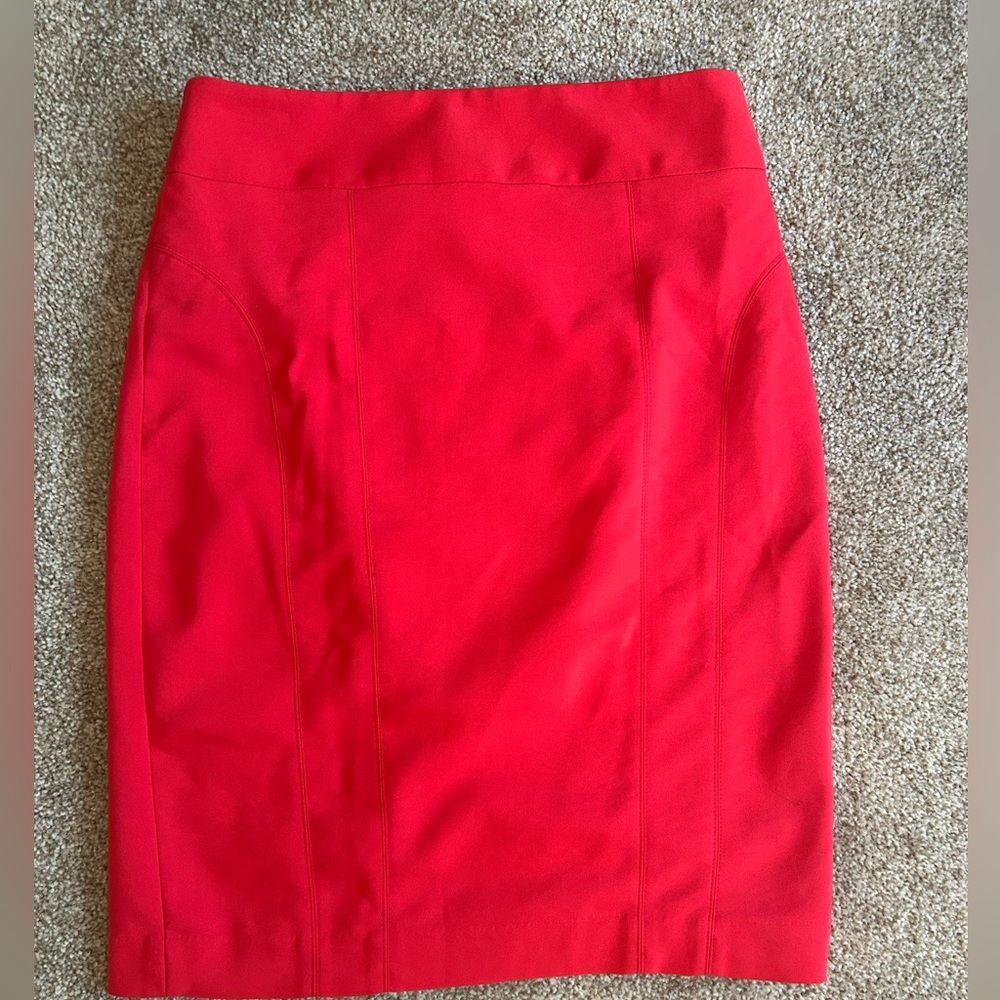 Express Red Skirt 6